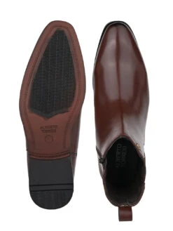 Alberto Torresi Synthetic Brown Chelsea Boots For Men -Urban Shoes Store 02 2 61bb52cc ec67 4744 9e8b 7383bda2e159