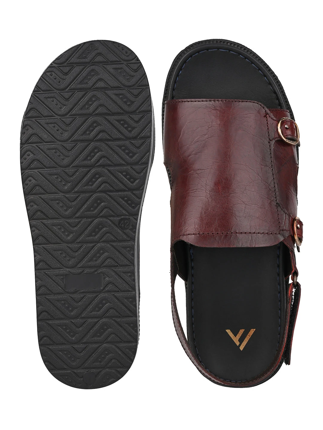 Alberto Torresi Bordo Genuine Leather Slingback Sandals For Men 8 Alberto Torresi Bordo Genuine Leather Slingback Sandals For Men - Image 8