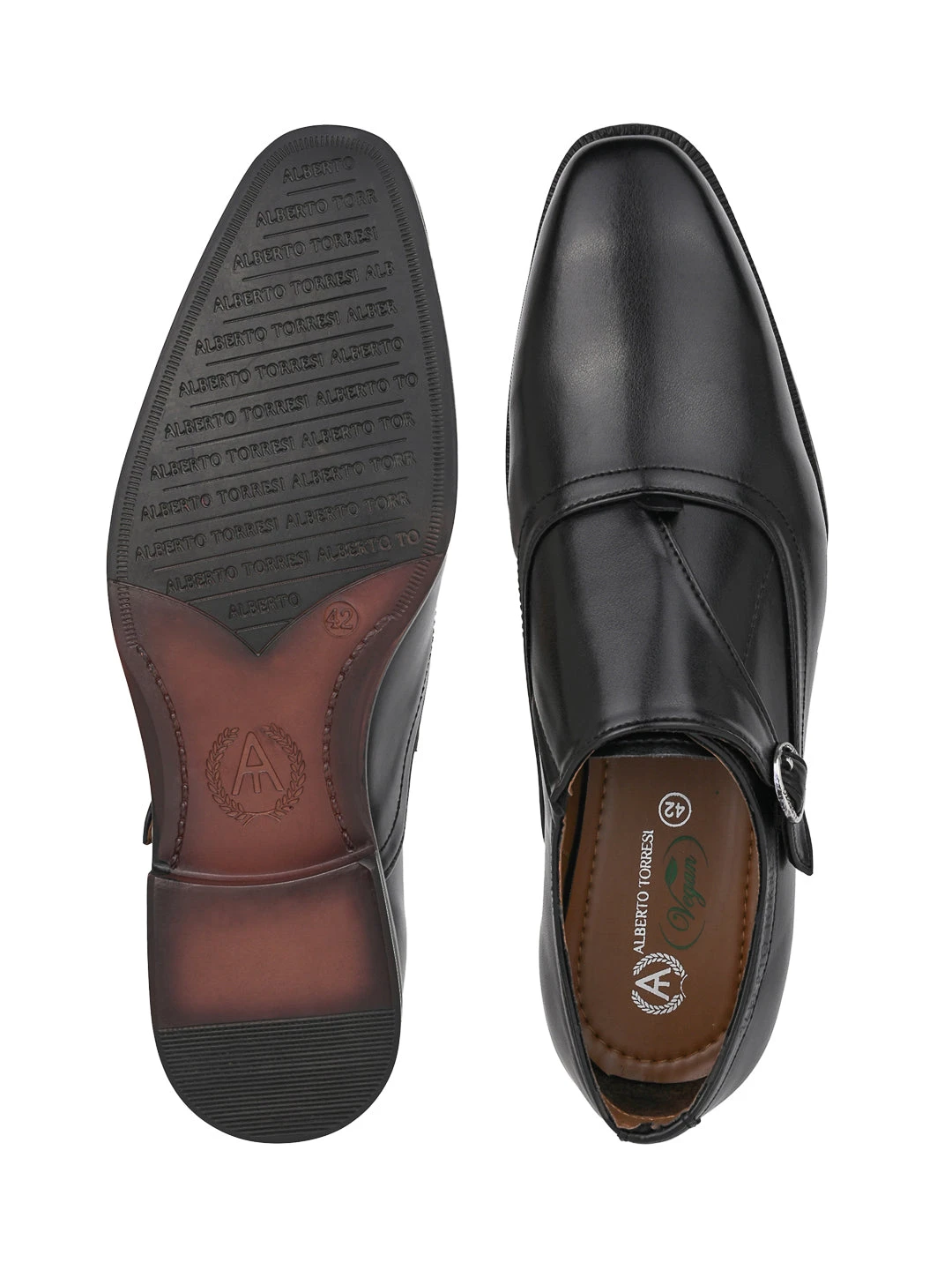 Alberto Torresi Hungary Series 606 Evergreen Black Formal Monk Shoes 8 Alberto Torresi Hungary Series 606 Evergreen Black Formal Monk Shoes - Image 8