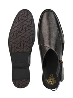 Alberto Torresi Grey Patent Crinkle Peshawari Sandal With Padded Insole 15 Alberto Torresi Grey Patent Crinkle Peshawari Sandal With Padded Insole -Urban Shoes Store 04 3