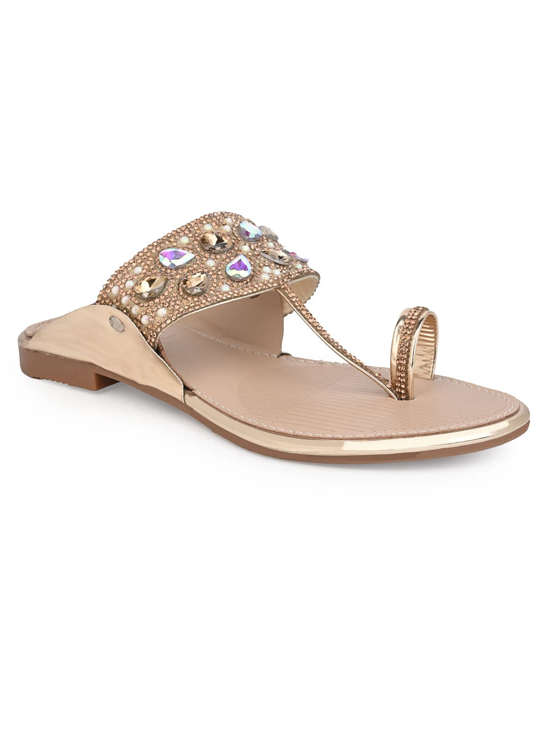 Aberto Torresi Toe-Ring Sandals – Glamorous Party Wear With Crystal Detailing