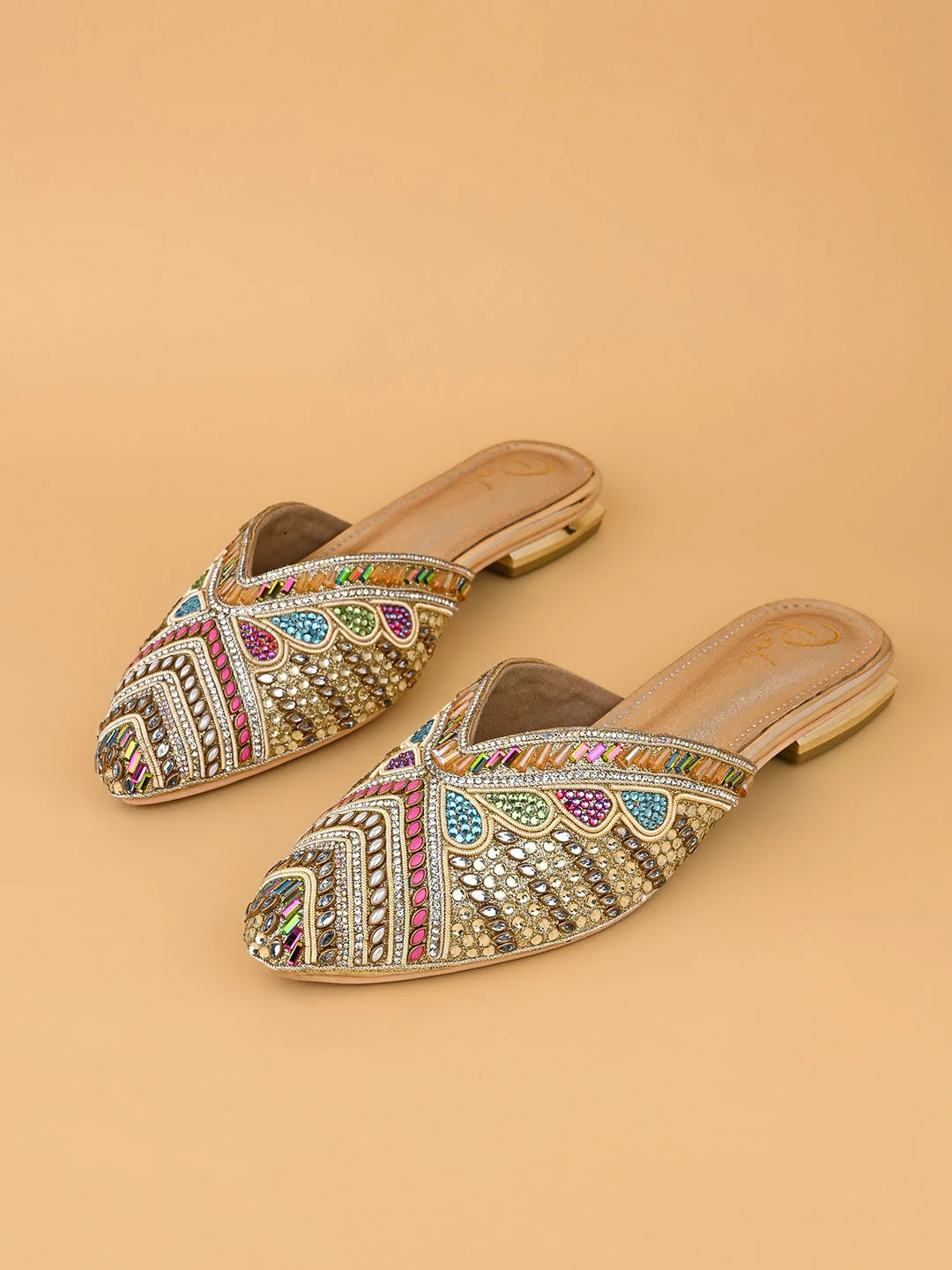 Alberto Torresi Party Wear Synthetic Heels With TPR Sole 5 Alberto Torresi Party Wear Synthetic Heels With TPR Sole - Image 5