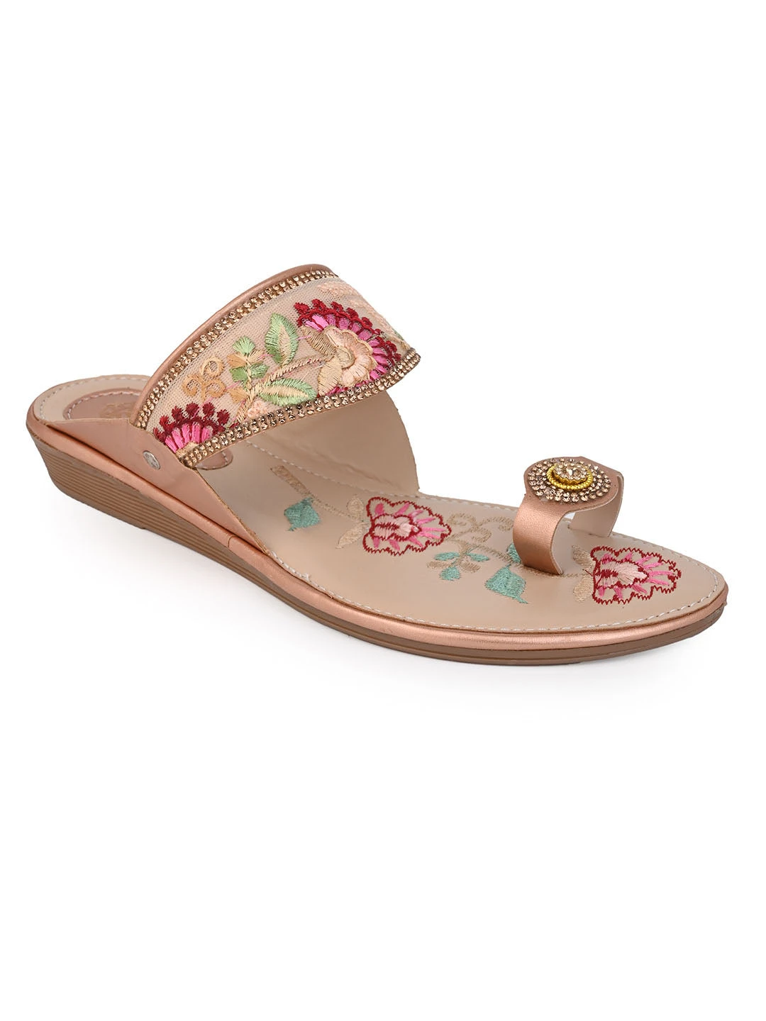 Alberto Torresi Women’s Embroidered Ethnic Sandals 1 Alberto Torresi Women’s Embroidered Ethnic Sandals