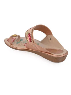 Alberto Torresi Women’s Embroidered Ethnic Sandals 12 Alberto Torresi Women’s Embroidered Ethnic Sandals -Urban Shoes Store 1007 BAIGE 4