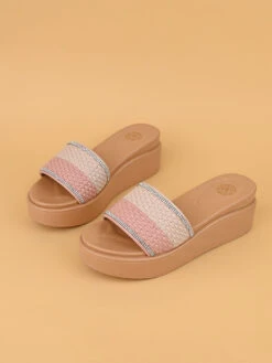 Alberto Torresi Women's Strap Synthetic Heels With EVA Sole 8 Alberto Torresi Women's Strap Synthetic Heels With EVA Sole -Urban Shoes Store 1027 BEIGE 4