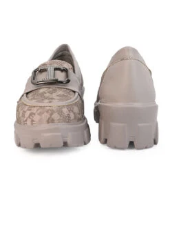 Alberto Torresi Women’s Chunky Sole Loafers With Buckle 10 Alberto Torresi Women’s Chunky Sole Loafers With Buckle -Urban Shoes Store 1030 BAIGE 4