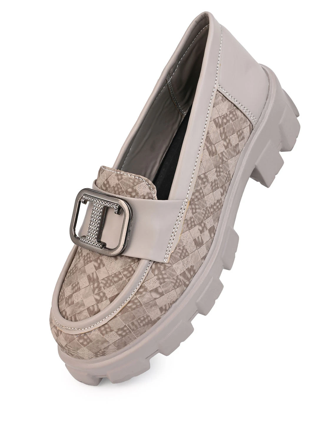 Alberto Torresi Women’s Chunky Sole Loafers With Buckle 5 Alberto Torresi Women’s Chunky Sole Loafers With Buckle - Image 5