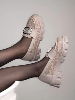 Alberto Torresi Women’s Chunky Sole Loafers With Buckle 13 Alberto Torresi Women’s Chunky Sole Loafers With Buckle -Urban Shoes Store 1030 BAIGE 8