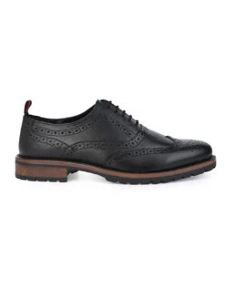 Alberto Torresi LatestBlack Brogue Shoes With Padded Insole -Urban Shoes Store 1 3 3a5a54b0 e394 4f4a 93be 7bbdcb3b32f6