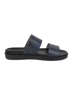 Alberto Torresi PVC Printed Branding Textured Blue Leather Men Slippers 11 Alberto Torresi PVC Printed Branding Textured Blue Leather Men Slippers -Urban Shoes Store 3 bb60be6a bd19 449c a9ce fd6b5a2b8ea5