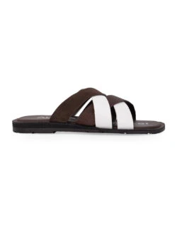 Alberto Torresi MenBrown Slippers 10 Alberto Torresi MenBrown Slippers -Urban Shoes Store 59269 WHITE BROWN 3 2af32948 d075 45fd a2a0 1b066c4a13fa