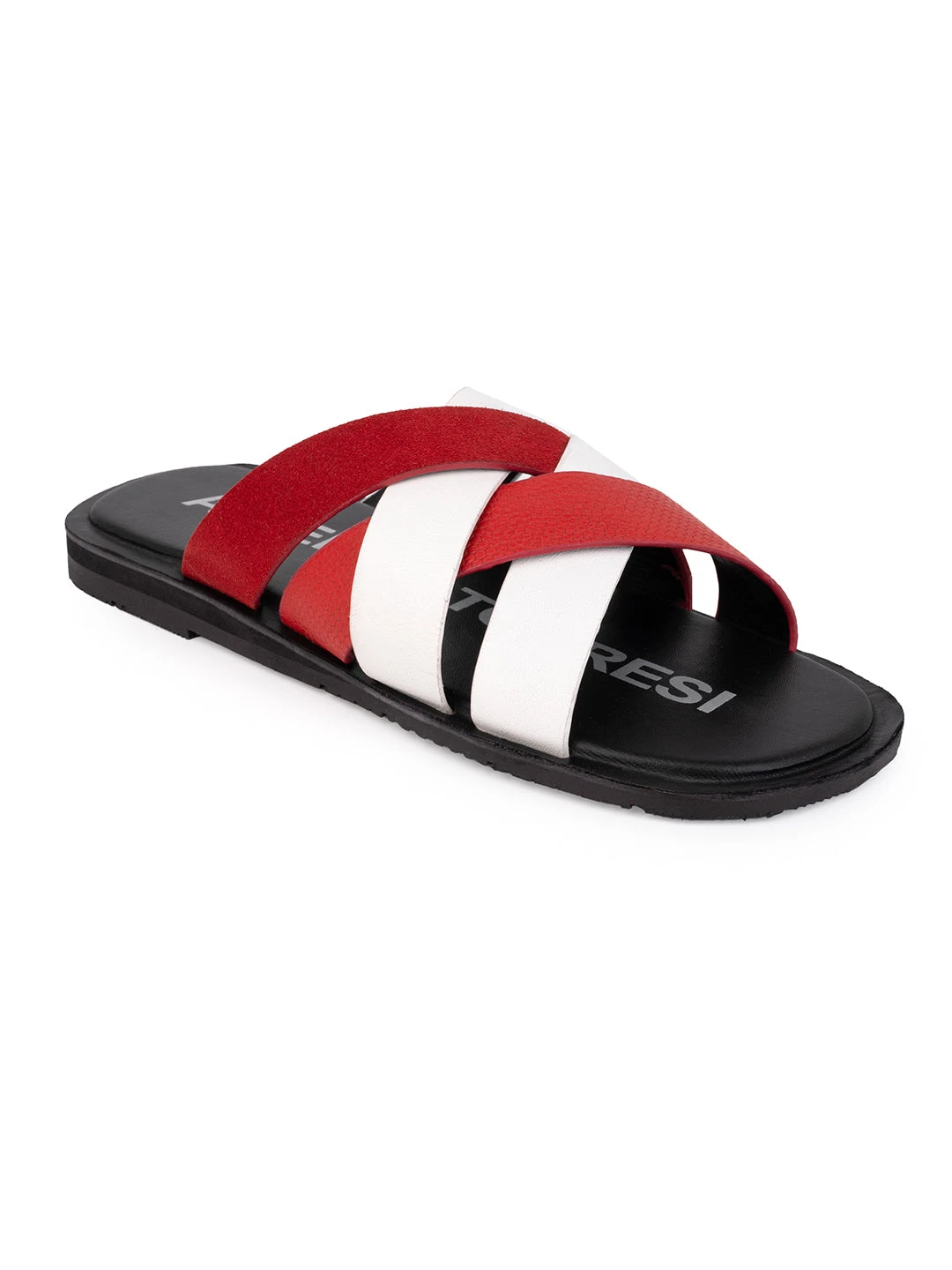 Alberto Torresi Men Red Slippers 2 Alberto Torresi Men Red Slippers - Image 2