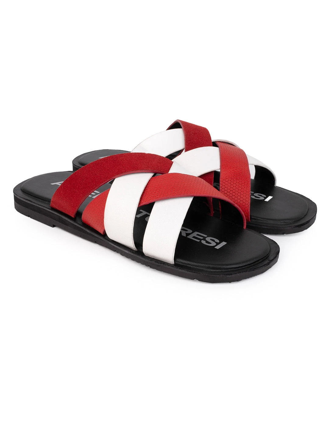 Alberto Torresi Men Red Slippers 6 Alberto Torresi Men Red Slippers - Image 6