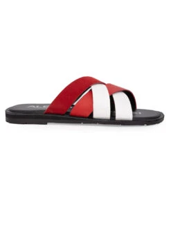 Alberto Torresi Men Red Slippers 10 Alberto Torresi Men Red Slippers -Urban Shoes Store 59269 WHITE RED 3 3467fac6 6f14 4d9a 809a 9d758934e746