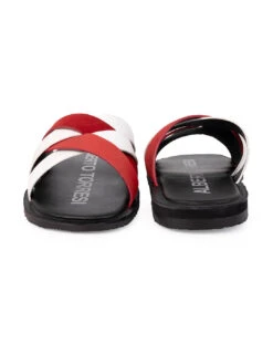 Alberto Torresi Men Red Slippers 14 Alberto Torresi Men Red Slippers -Urban Shoes Store 59269 WHITE RED 6 aa969f0b 0d6b 466e a224 553b2a65dfc2