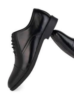 Alberto Torresi Men’s Black Synthetic Oxford Shoes -Urban Shoes Store 59349 BLACK 5