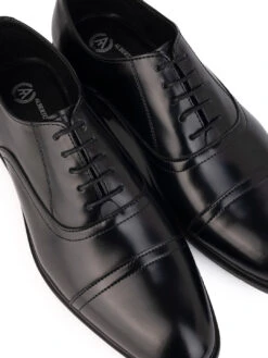Alberto Torresi Men’s Black Synthetic Oxford Shoes -Urban Shoes Store 59349 BLACK 6