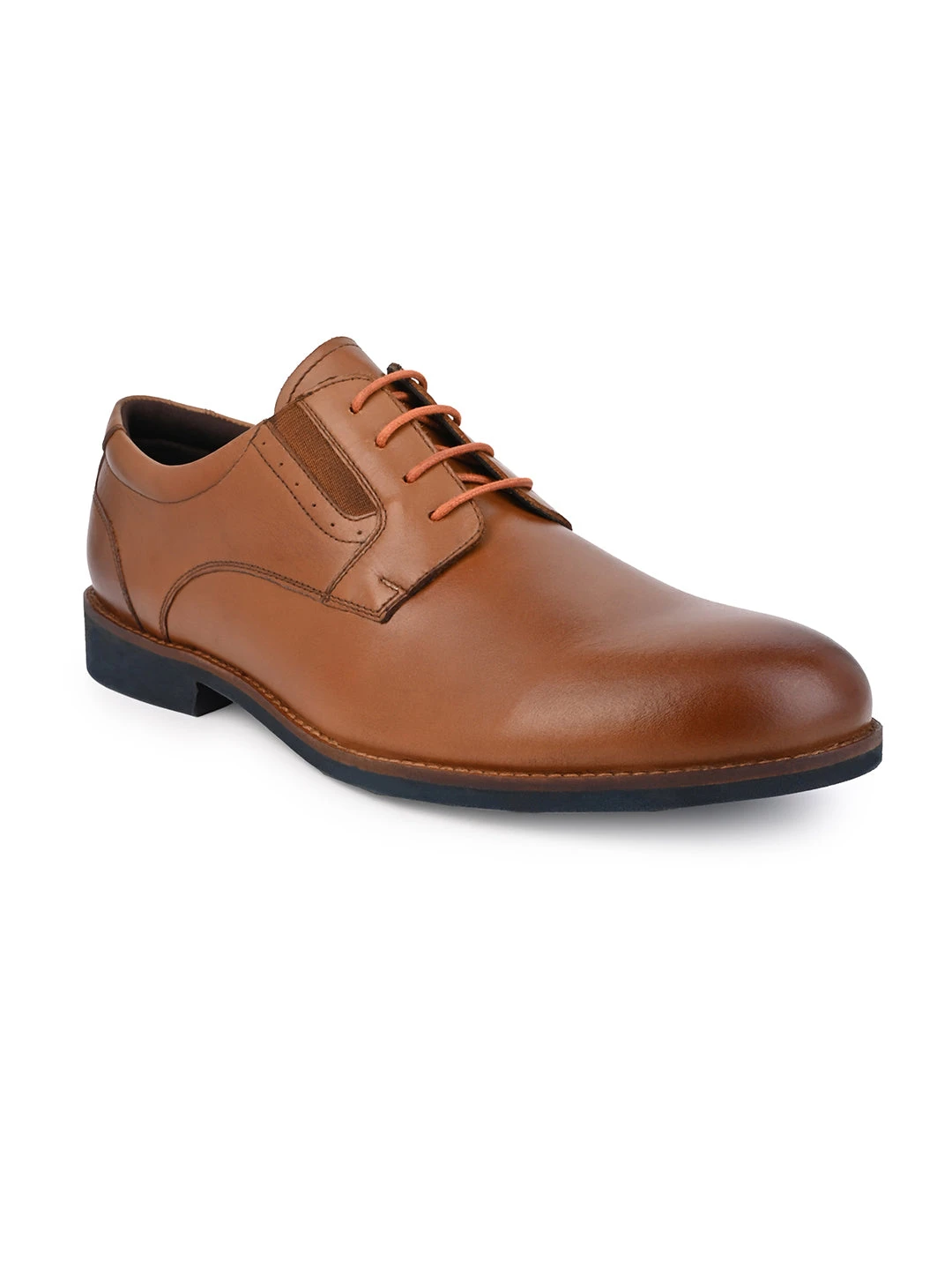 Alberto Torresi Horwik Series Tan Crust Leather Plain Lace-Up 2 Alberto Torresi Horwik Series Tan Crust Leather Plain Lace-Up - Image 2