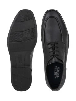 Alberto Torresi Genuine Leather Lace Up Sneakers Eva Sole Formals Sneakers 13 Alberto Torresi Genuine Leather Lace Up Sneakers Eva Sole Formals Sneakers -Urban Shoes Store 66700 BLACK 5