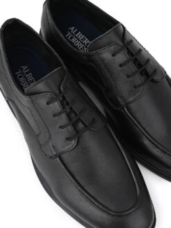 Alberto Torresi Genuine Leather Lace Up Sneakers Eva Sole Formals Sneakers 15 Alberto Torresi Genuine Leather Lace Up Sneakers Eva Sole Formals Sneakers -Urban Shoes Store 66700 BLACK 7