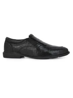 Alberto Torresi Shiny CrinkleBlack Leather Slip InSneakers Eva Sole Formals 15 Alberto Torresi Shiny CrinkleBlack Leather Slip InSneakers Eva Sole Formals -Urban Shoes Store 66701 BLACK 3