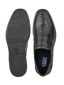 Alberto Torresi Shiny Crinkle OliveLeather Slip In Sneakers Eva Sole Formals -Urban Shoes Store 66701 OLIVE 5 27c7f177 948a 4080 a98d 70d3810864b3