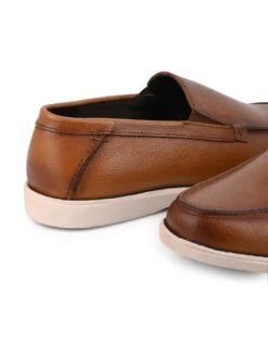 Alberto Torresi Genuine Leather Alpha Male Loafers 17 Alberto Torresi Genuine Leather Alpha Male Loafers -Urban Shoes Store 66726 TAN 6