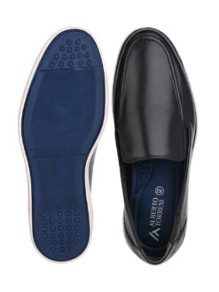 Alberto Torresi Mild Leather Alpha Male Loafer With Sneaker Comfort Padding And Leather Upper 12 Alberto Torresi Mild Leather Alpha Male Loafer With Sneaker Comfort Padding And Leather Upper -Urban Shoes Store 66727 BLACK 6