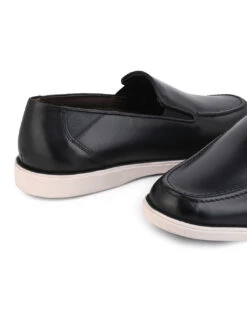 Alberto Torresi Mild Leather Alpha Male Loafer With Sneaker Comfort Padding And Leather Upper 13 Alberto Torresi Mild Leather Alpha Male Loafer With Sneaker Comfort Padding And Leather Upper -Urban Shoes Store 66727 BLACK 7