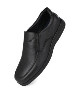 Alberto Torresi Broad Fit BlackLeather Formal Shoes|Durable, Stylish & Perfect For Work -Urban Shoes Store 66750 BLACK 4