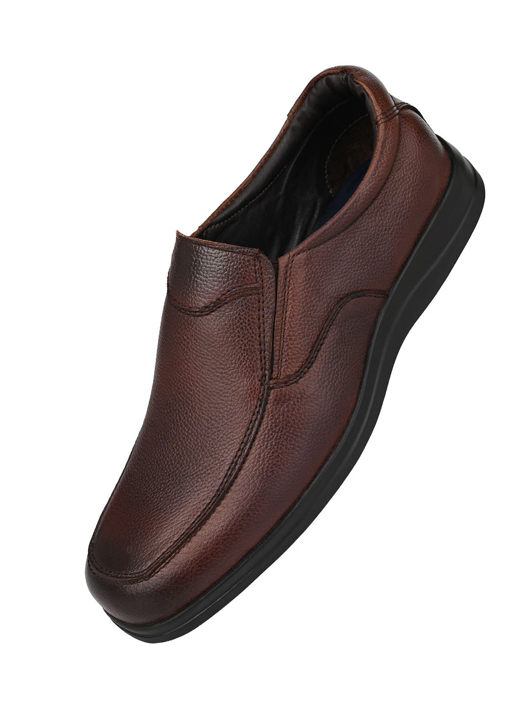 Alberto Torresi Broad FitBrown Leather Formal Shoes|Durable, Stylish & Perfect For Work 5 Alberto Torresi Broad FitBrown Leather Formal Shoes|Durable, Stylish & Perfect For Work - Image 5