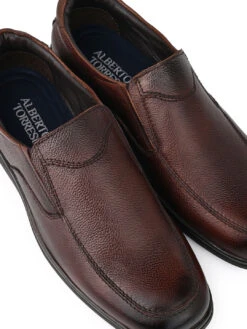 Alberto Torresi Broad FitBrown Leather Formal Shoes|Durable, Stylish & Perfect For Work 15 Alberto Torresi Broad FitBrown Leather Formal Shoes|Durable, Stylish & Perfect For Work -Urban Shoes Store 66750 BROWN 7