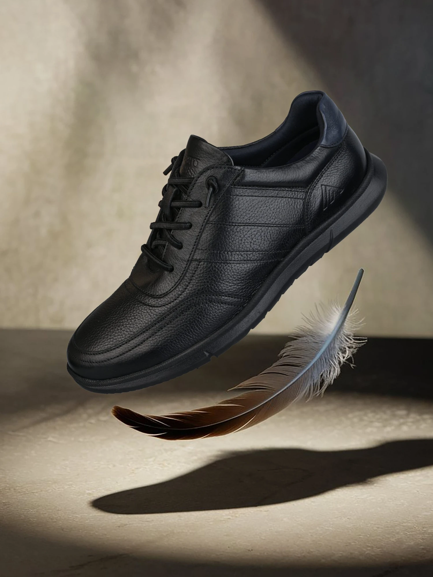 Alberto Torresi Mild Leather Sneakers For Men Walk In Style And Comfort 2 Alberto Torresi Mild Leather Sneakers For Men Walk In Style And Comfort - Image 2