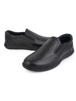 Alberto Torresi Genuine Leather Blue Magic Series Ligth Weight Formal Sneakers 12 Alberto Torresi Genuine Leather Blue Magic Series Ligth Weight Formal Sneakers -Urban Shoes Store 66769 BLACK 3