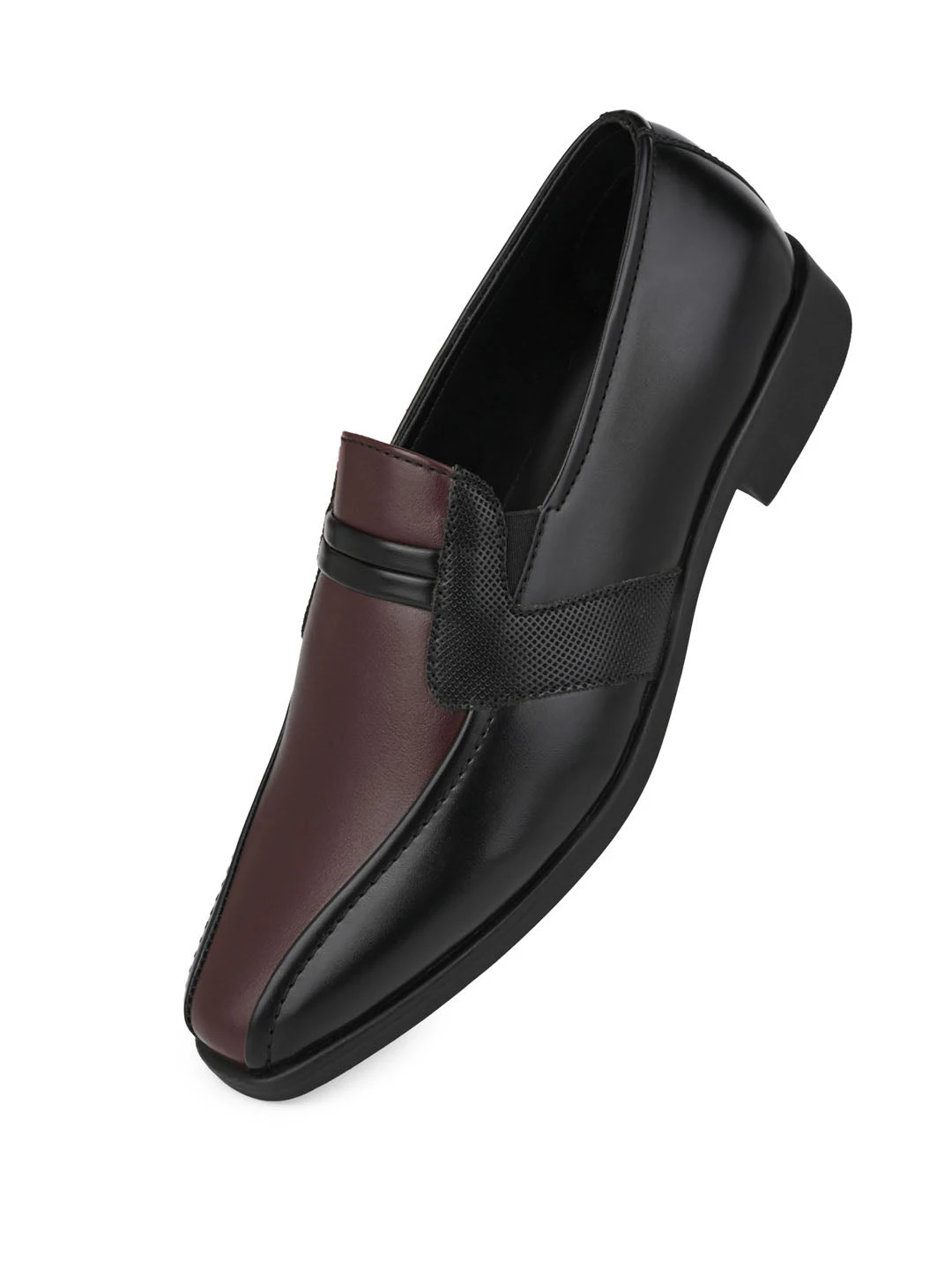 Alberto Torresi Office Edition Black Bordo Faux Leather Slip On 800 5 Alberto Torresi Office Edition Black Bordo Faux Leather Slip On 800 - Image 5