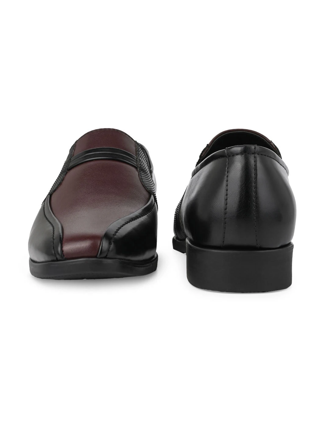 Alberto Torresi Office Edition Black Bordo Faux Leather Slip On 800 6 Alberto Torresi Office Edition Black Bordo Faux Leather Slip On 800 - Image 6
