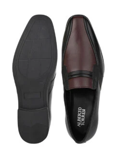 Alberto Torresi Office Edition Black Bordo Faux Leather Slip On 800 14 Alberto Torresi Office Edition Black Bordo Faux Leather Slip On 800 -Urban Shoes Store 66800 BLACK BORDO 6