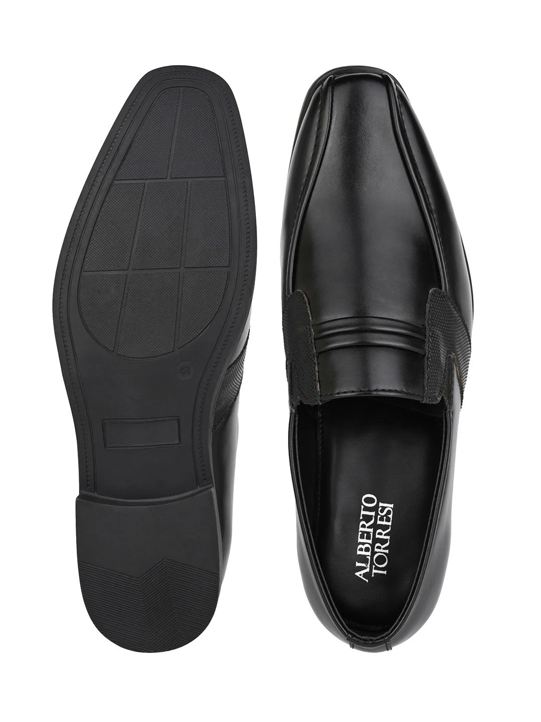 Alberto Torresi Office Edition Black Faux Leather Slip On 800 7 Alberto Torresi Office Edition Black Faux Leather Slip On 800 - Image 7