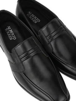 Alberto Torresi Office Edition Black Faux Leather Slip On 800 15 Alberto Torresi Office Edition Black Faux Leather Slip On 800 -Urban Shoes Store 66800 BLACK 7