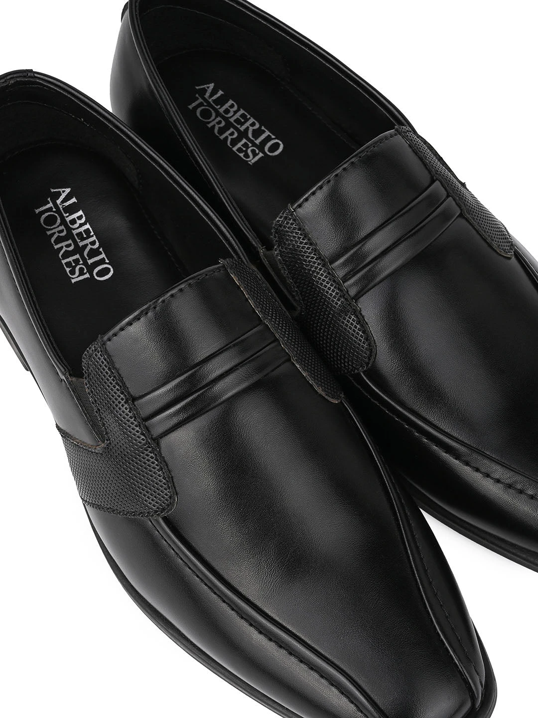 Alberto Torresi Office Edition Black Faux Leather Slip On 800 8 Alberto Torresi Office Edition Black Faux Leather Slip On 800 - Image 8