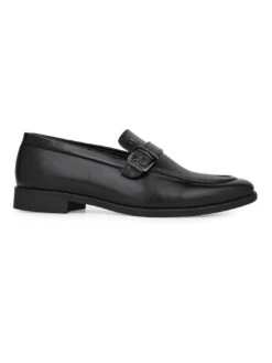 Alberto Torresi Office Edition Black Faux Leather Monk Slip On 801 11 Alberto Torresi Office Edition Black Faux Leather Monk Slip On 801 -Urban Shoes Store 66801 BLACK 3