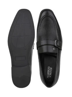 Alberto Torresi Office Edition Black Faux Leather Monk Slip On 801 14 Alberto Torresi Office Edition Black Faux Leather Monk Slip On 801 -Urban Shoes Store 66801 BLACK 6