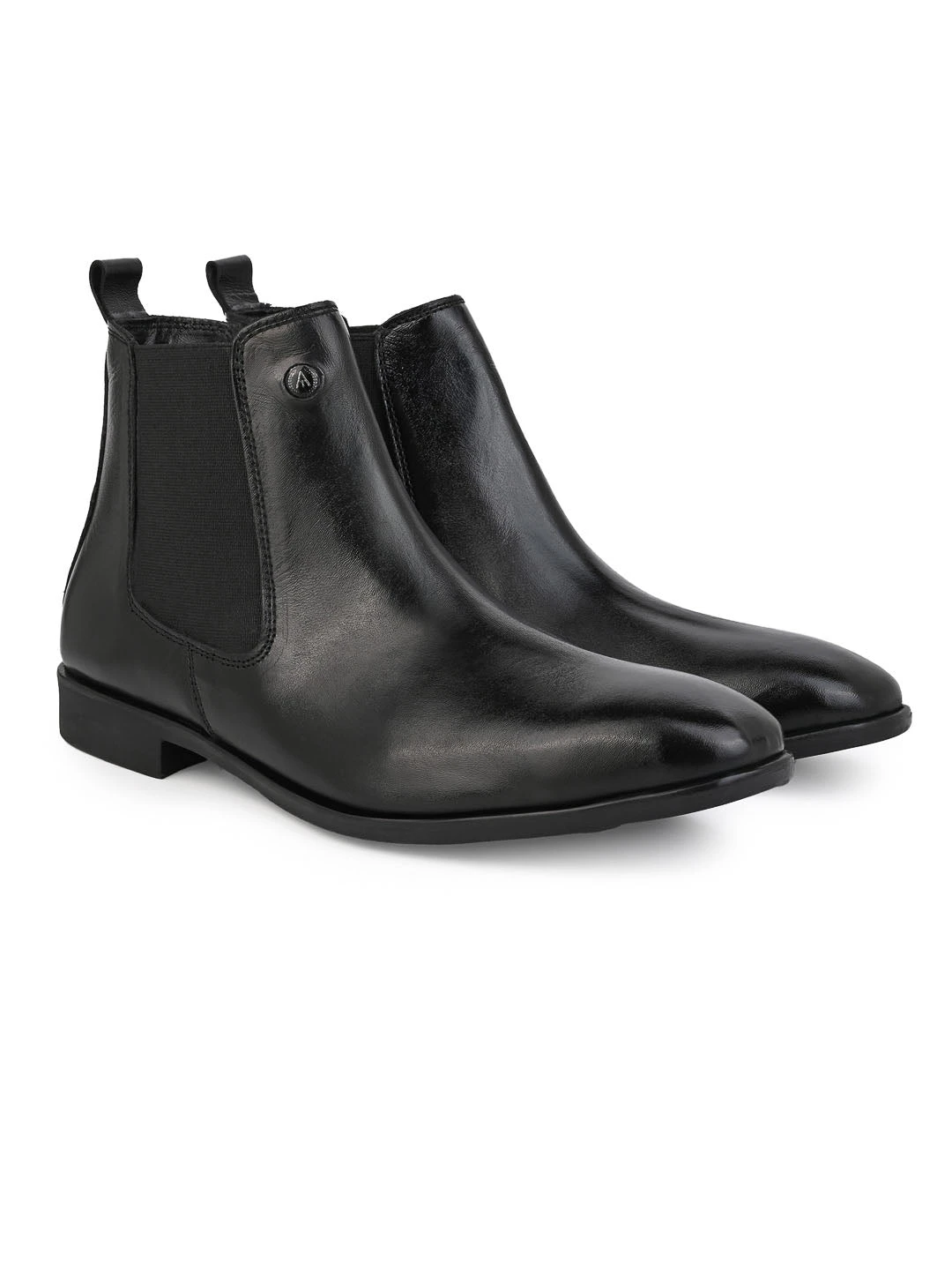 Alberto Torresi Men’s Leather Chelsea Boots In Black 3 Alberto Torresi Men’s Leather Chelsea Boots In Black - Image 3