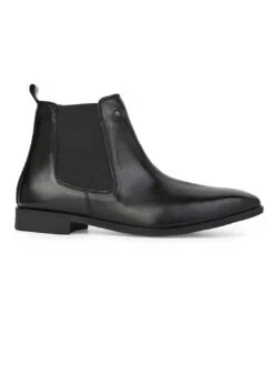 Alberto Torresi Men’s Leather Chelsea Boots In Black 11 Alberto Torresi Men’s Leather Chelsea Boots In Black -Urban Shoes Store 66807 BLACK 3