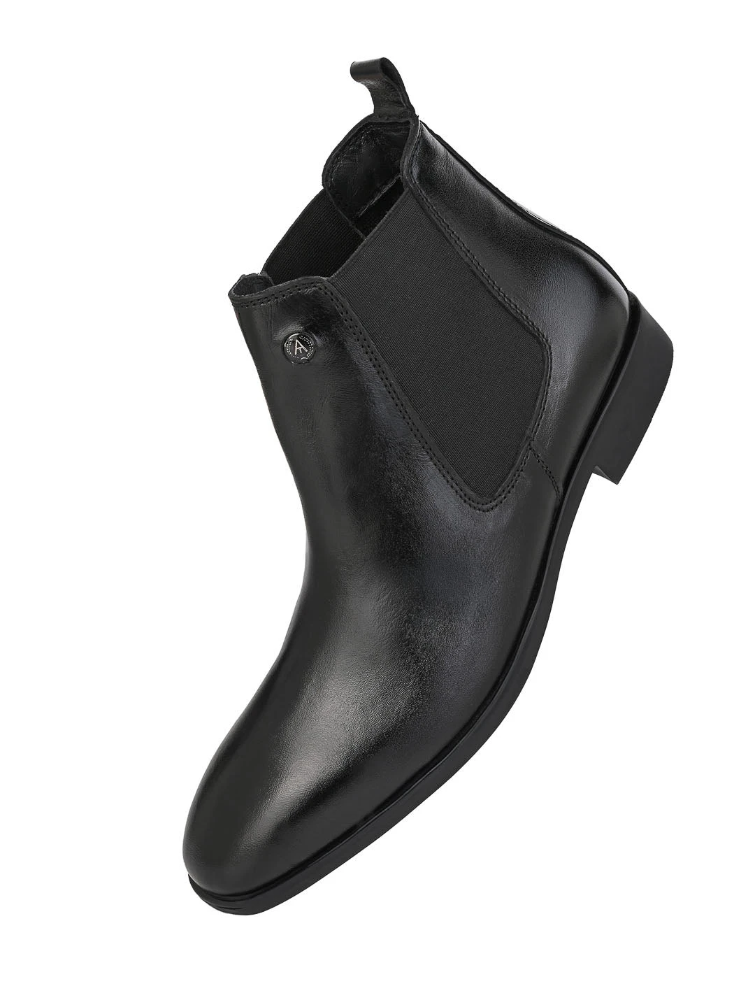 Alberto Torresi Men’s Leather Chelsea Boots In Black 5 Alberto Torresi Men’s Leather Chelsea Boots In Black - Image 5