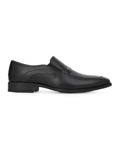 Alberto Torresi Black Formals Slip-Ons -Urban Shoes Store 66925 BLACK 3