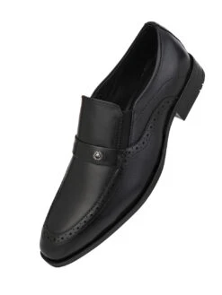 Alberto Torresi Black Formals Slip-Ons -Urban Shoes Store 66925 BLACK 4