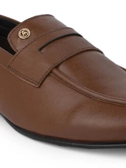 Alberto Torresi Genuine Leather Nancy Penny Loafers 15 Alberto Torresi Genuine Leather Nancy Penny Loafers -Urban Shoes Store 66931 BROWN 7