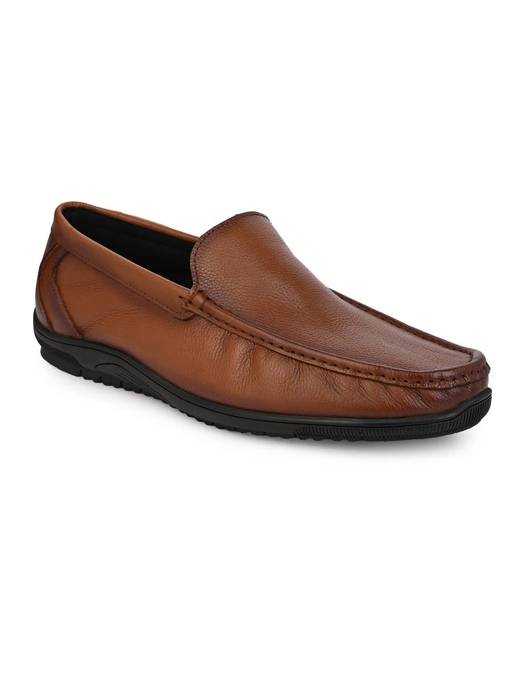 Alberto Torresi Genuine Leather Filter Series Rubber Sole With Padded Comfort Plain Loafers 2 Alberto Torresi Genuine Leather Filter Series Rubber Sole With Padded Comfort Plain Loafers - Image 2