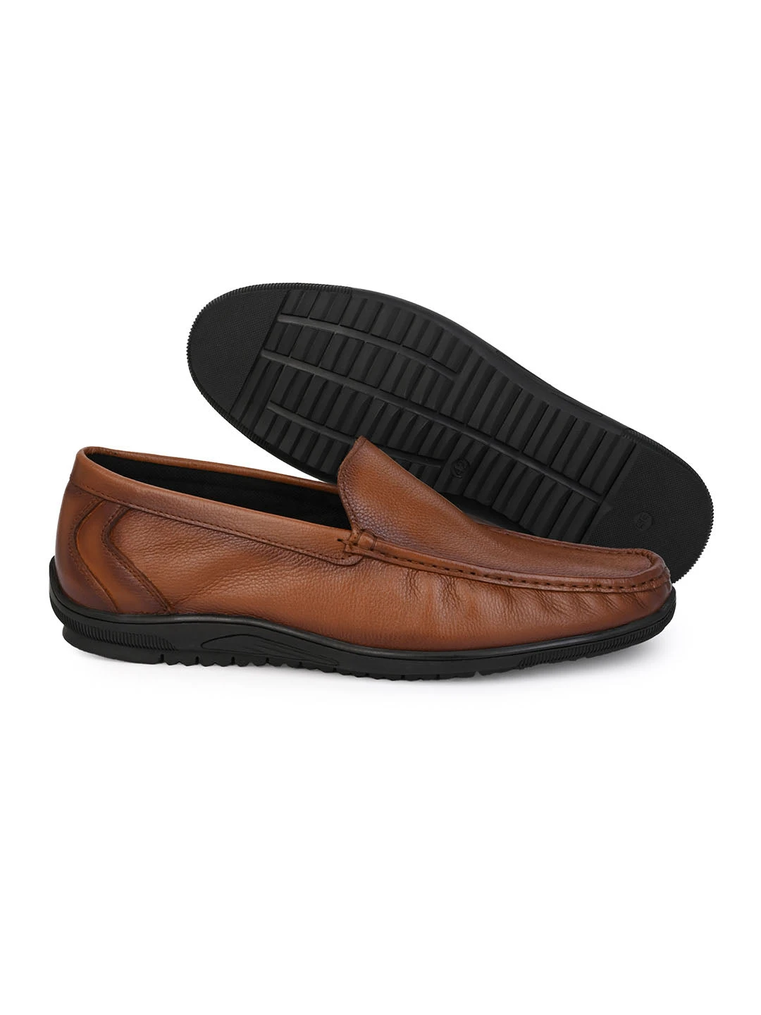Alberto Torresi Genuine Leather Filter Series Rubber Sole With Padded Comfort Plain Loafers 6 Alberto Torresi Genuine Leather Filter Series Rubber Sole With Padded Comfort Plain Loafers - Image 6